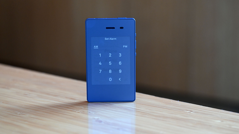 Because of its e-ink display, you can sometimes see remnants of things from previous screens.